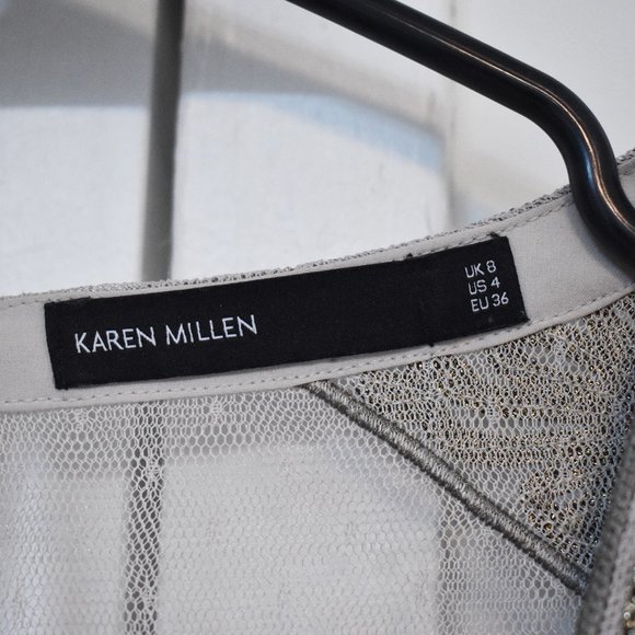 Fancy golden sheath cocktail dress S, event deep v neck dress for wedding guest - Picture 4 of 13